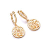 Sacral Chakra Earrings 18ct Gold Plate