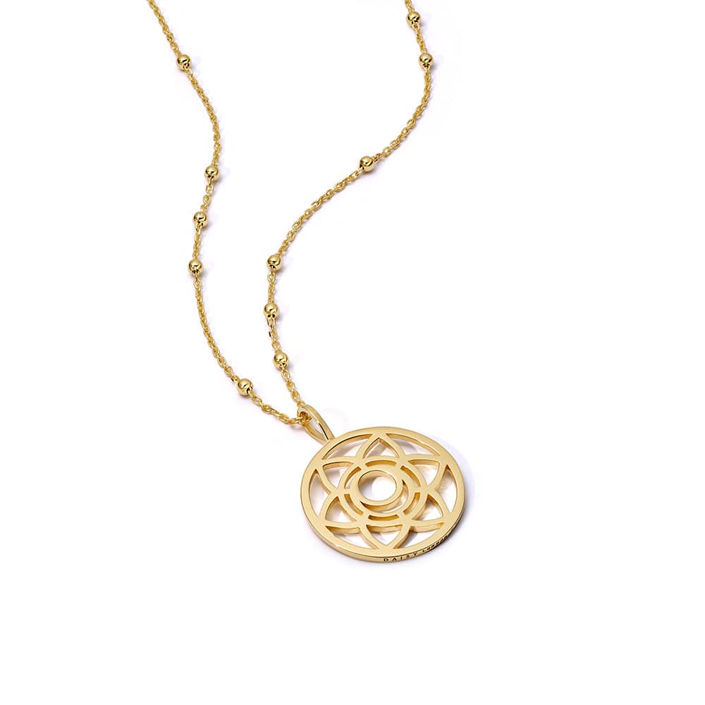 Sacral Chakra Necklace 18ct Gold Plate