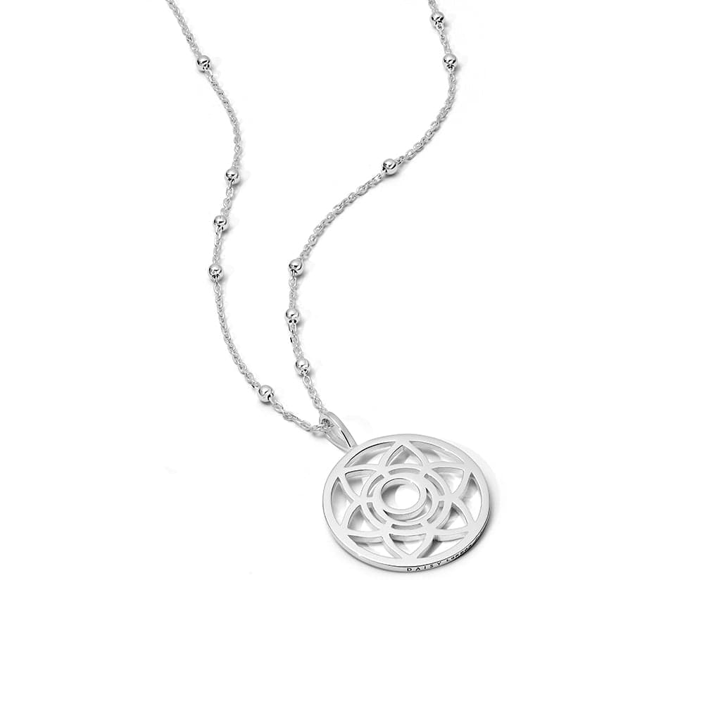 Sacral Chakra Necklace Sterling Silver