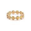 Shell Stacking Ring 18ct Gold Plate