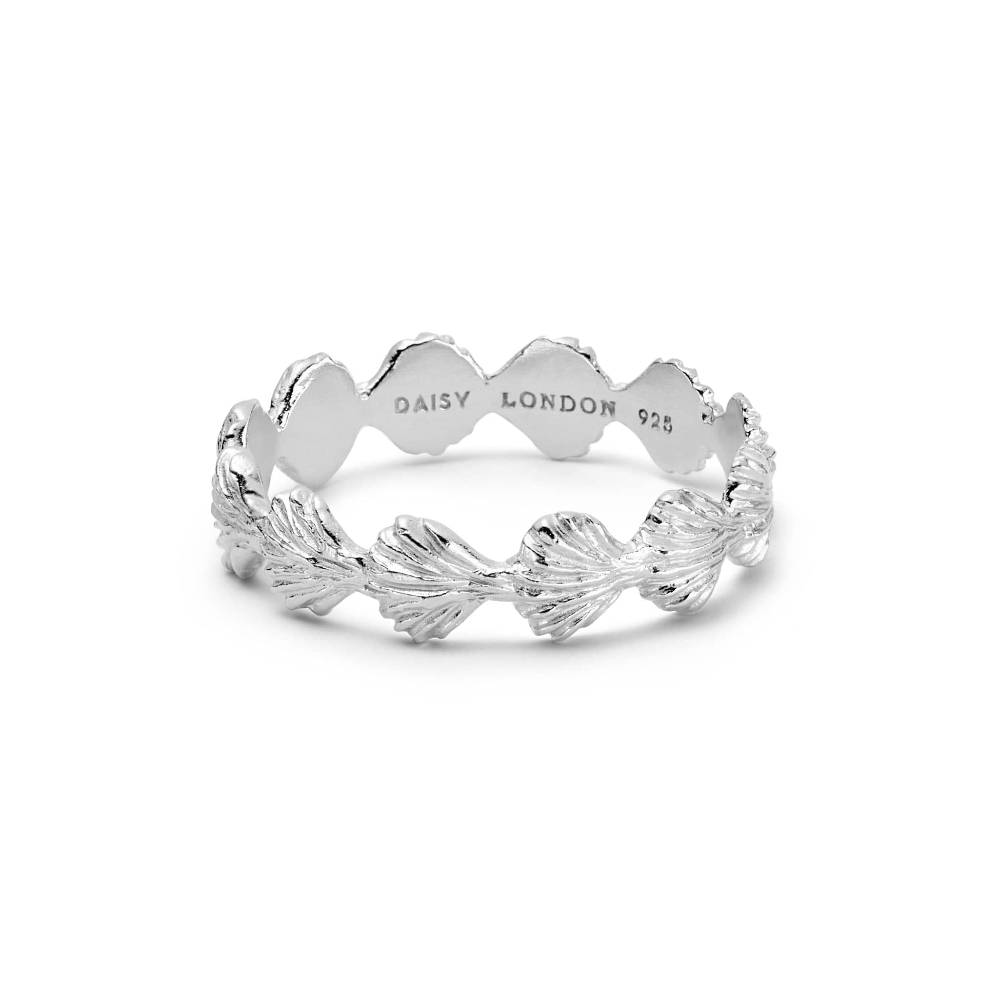 Sterling selling silver seashell stackable ring