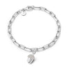 Shrimps Acorn Charm Bracelet Sterling Silver