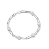 Shrimps Chunky Pearl Bracelet Sterling Silver