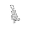 Shrimps Teddy Bear Charm Sterling Silver