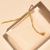 Shrimps Twist Chain Bracelet 18ct Gold Plate