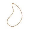 Shrimps Twist Chain Necklace 18ct Gold Plate