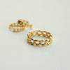 Polly Sayer Solid Chain Ring 18ct Gold Plate