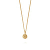 Stacked Mini Knot Necklace 18Ct Gold Plate