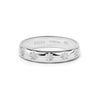 Star Engraved Stacking Ring Sterling Silver