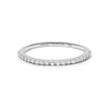 Dainty Crystal Stacking Ring Sterling Silver