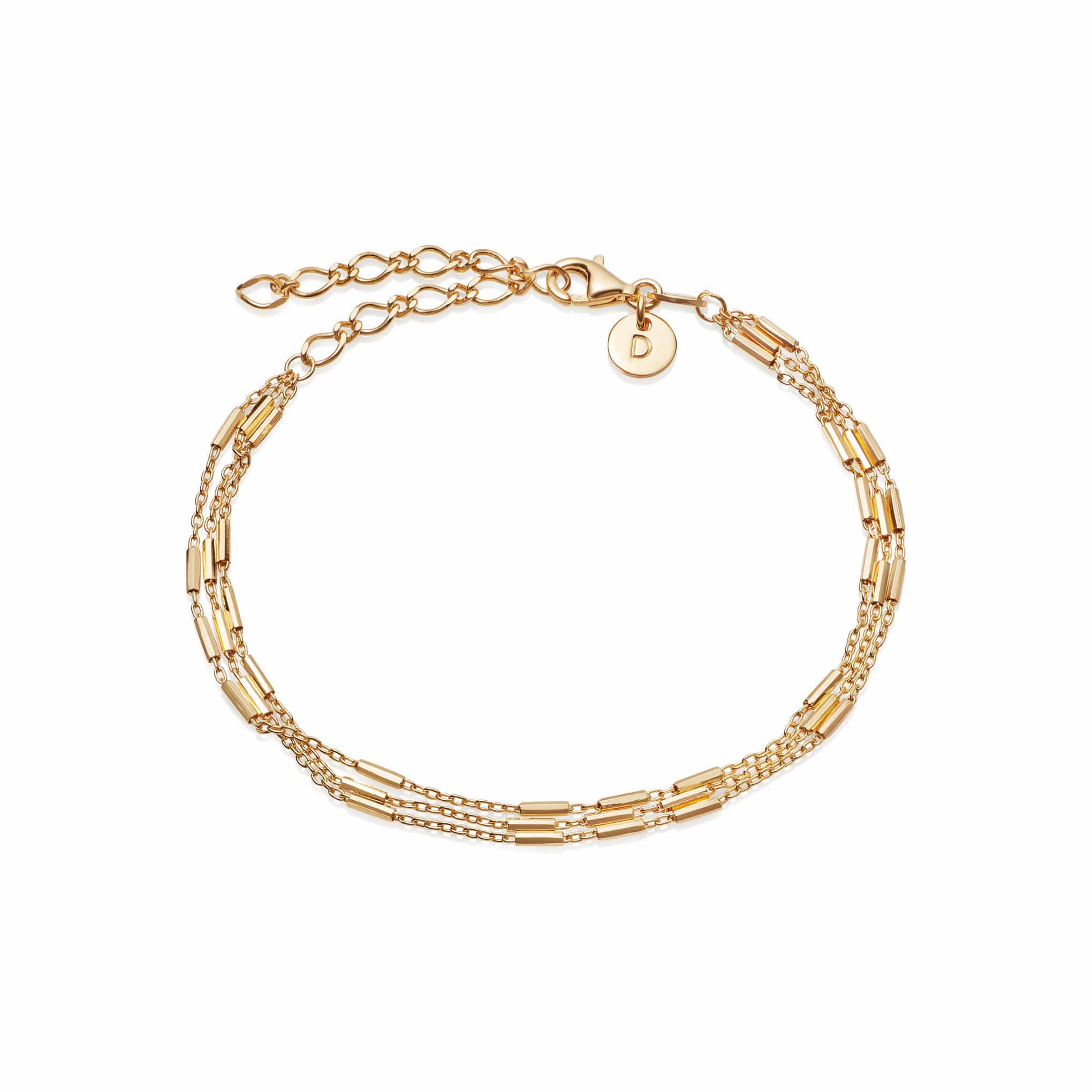 Triple chain sale bracelet