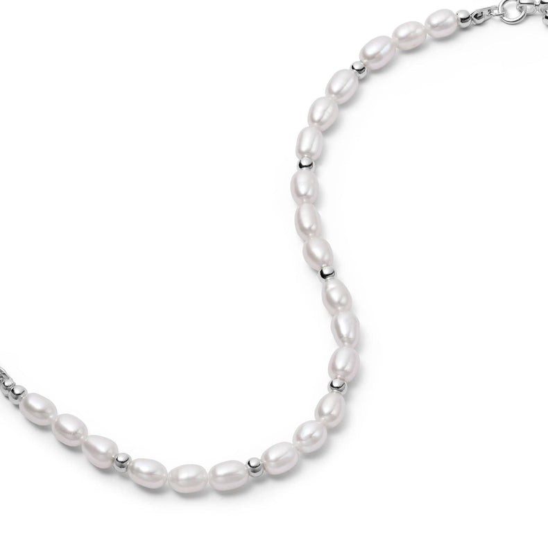 Pearl Beaded Necklace Sterling Silver recommended