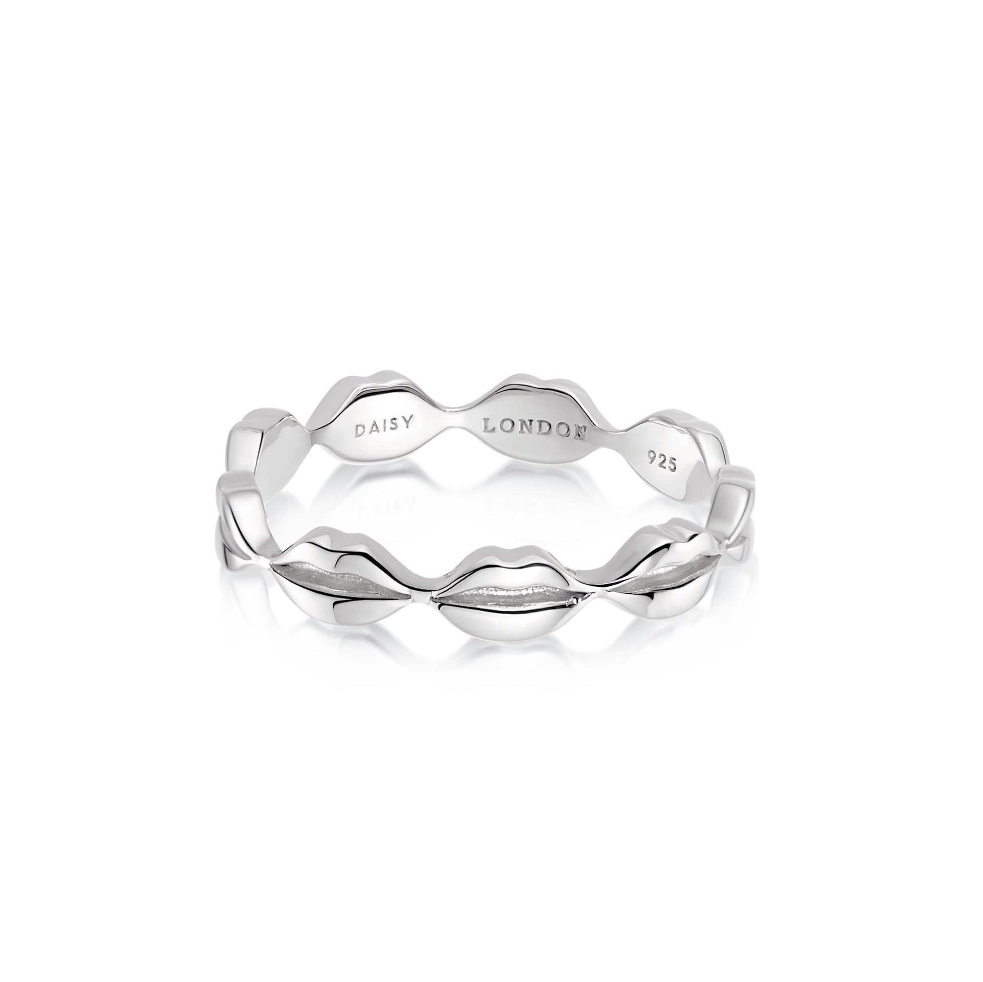 Vita Lips Ring Sterling Silver