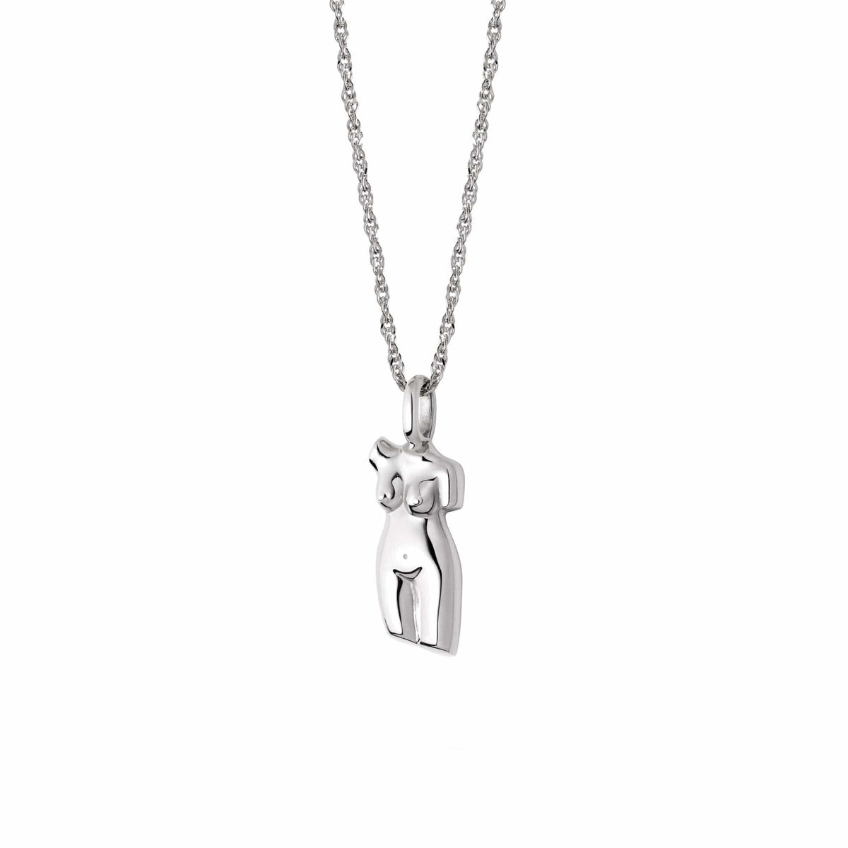 Vita Necklace Sterling Silver – Daisy London