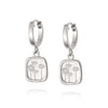 Wild Daisies Drop Earrings Sterling Silver