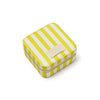 Yellow Stripe Small Jewellery Case