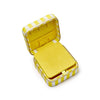 Yellow Stripe Small Jewellery Case