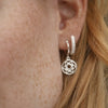 Sacral Chakra Earrings Sterling Silver