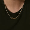 Pisces Zodiac Necklace 18ct Gold Plate