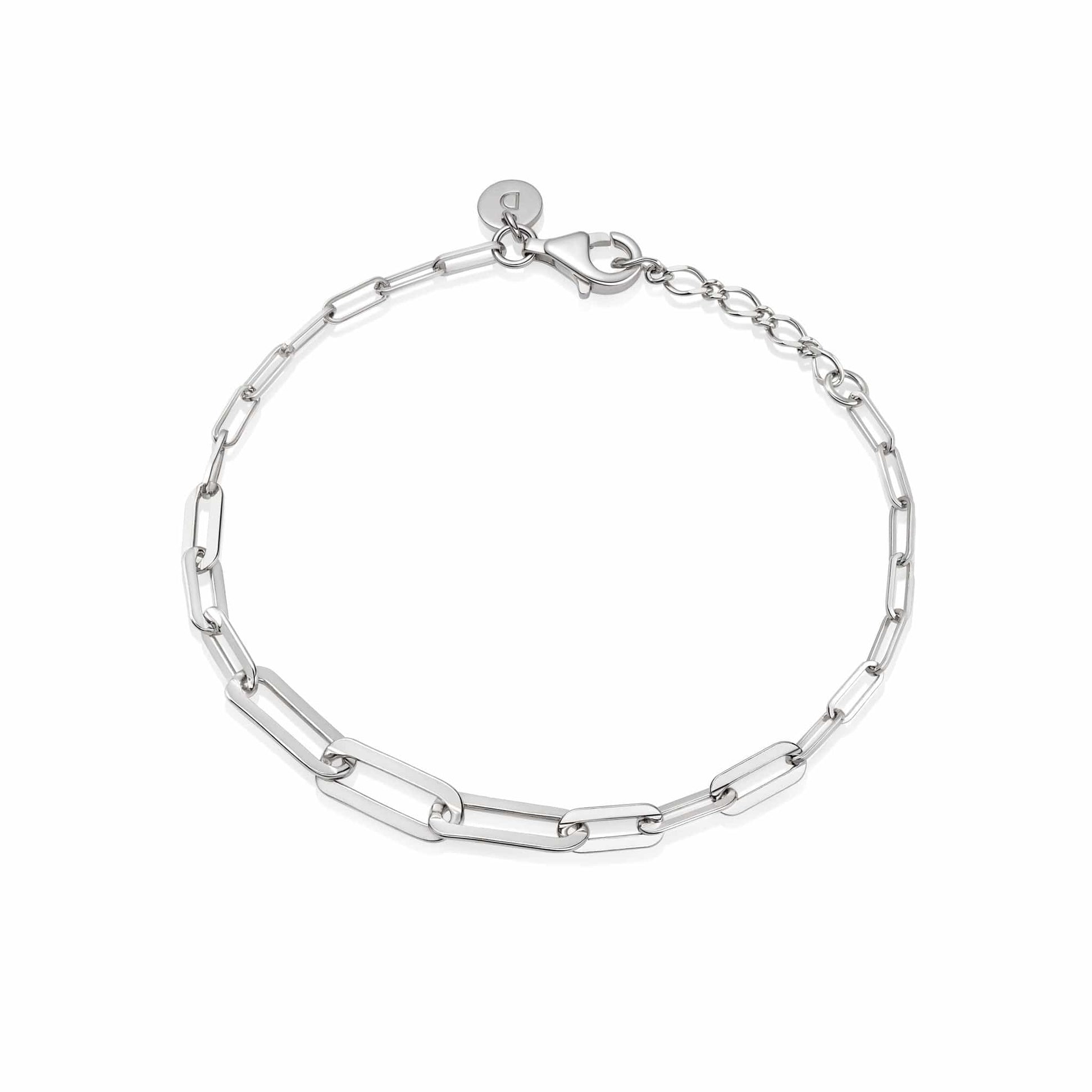 Estée Lalonde Box Chain Bracelet Sterling Silver