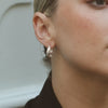 Estée Lalonde Flow Hoop Earrings Sterling Silver