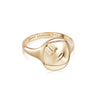 Alexa Ring 18ct Gold Plate