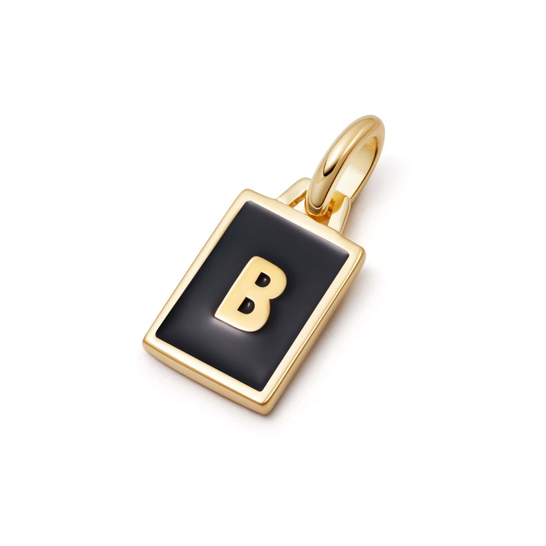 Personalised Initial Pendant 18ct Gold Plate recommended