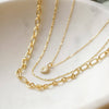 'Bloomin Gorgeous' Necklace Layering Set 18ct Gold Plate