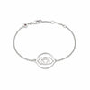 Brow Chakra Chain Bracelet Sterling Silver