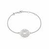 Crown Chakra Chain Bracelet Sterling Silver