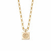 Daisy Bloom Medallion Necklace 18ct Gold Plate