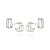 Double Trouble Huggie Earring Stack