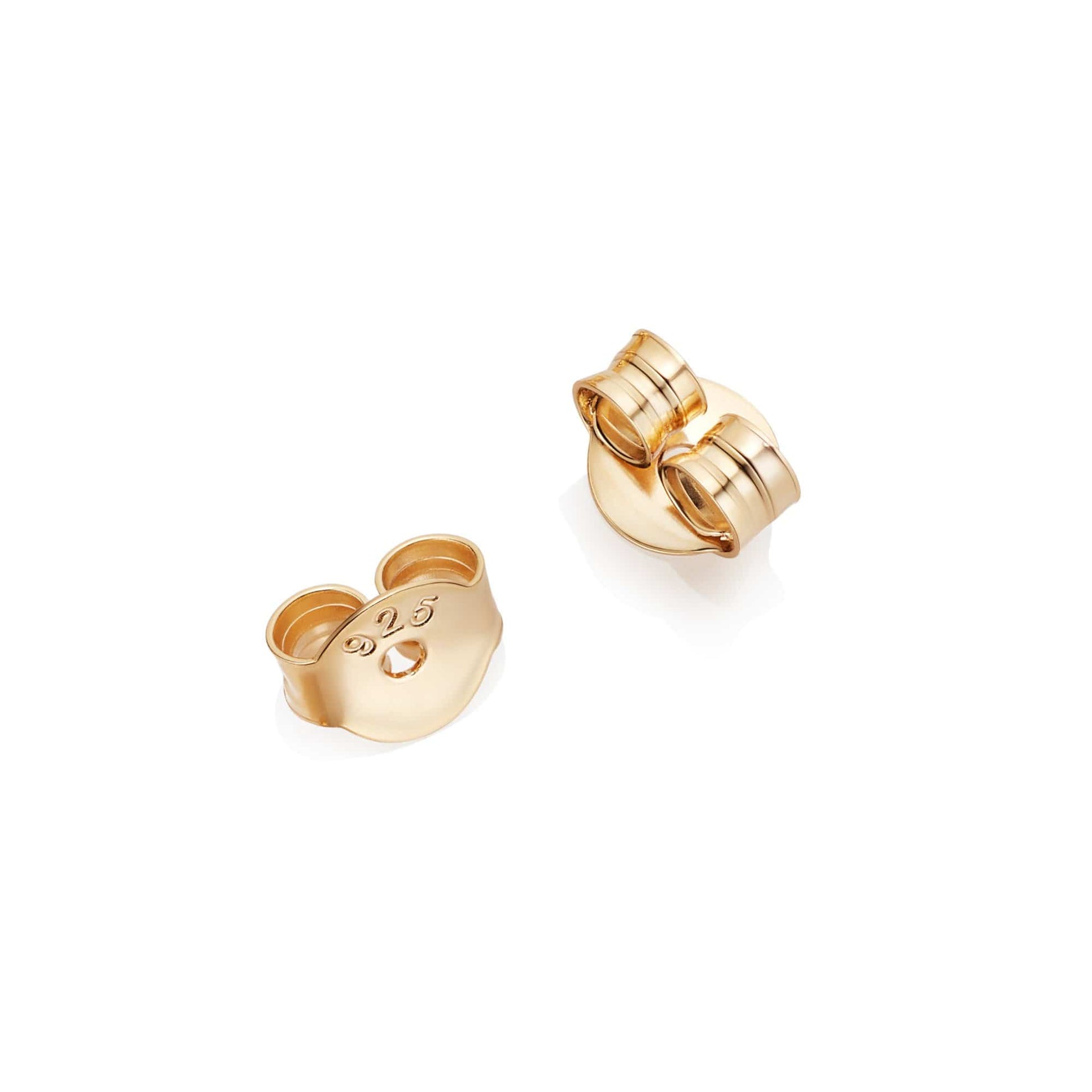 Earring Backs 18Ct Gold Plate