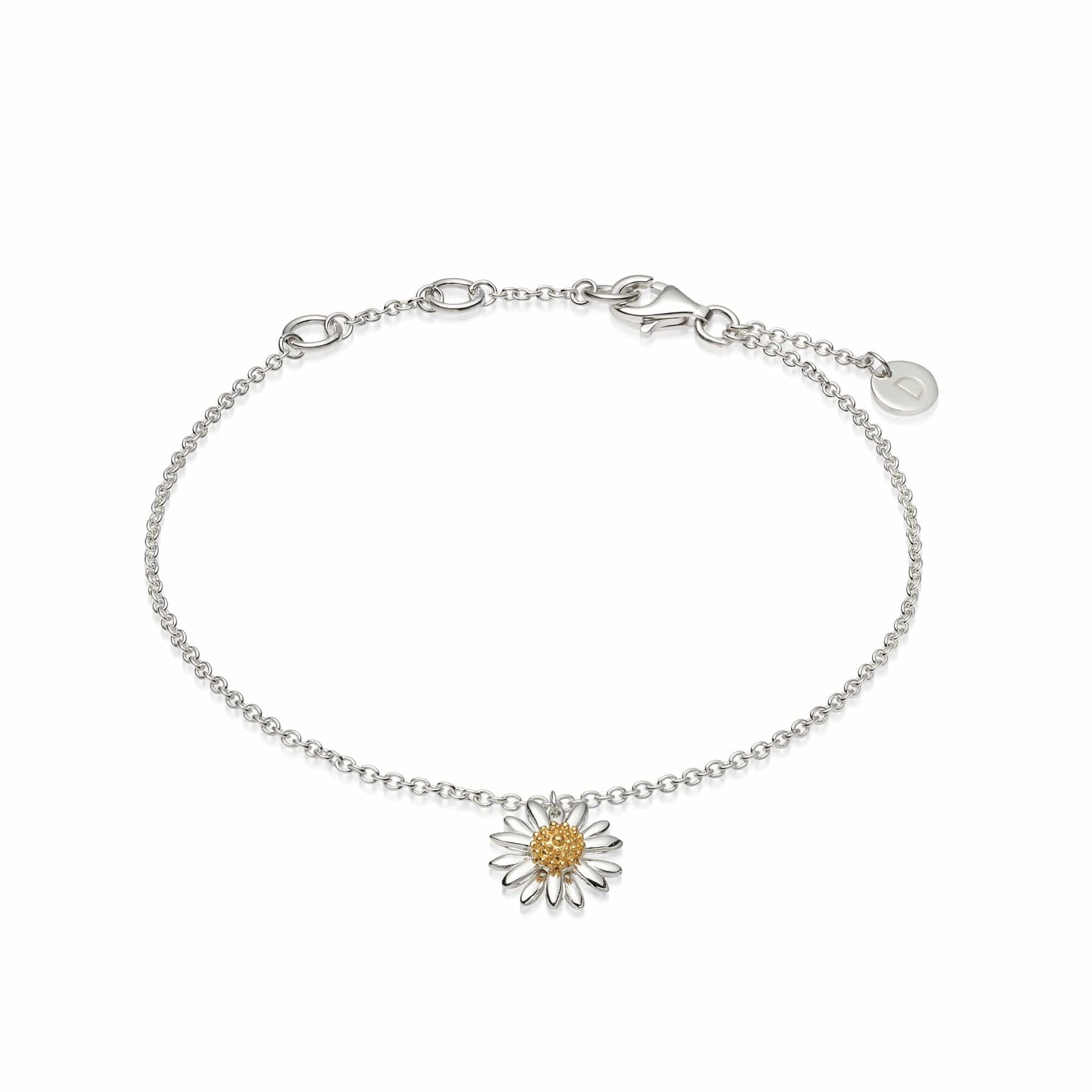 English Daisy Drop Bracelet