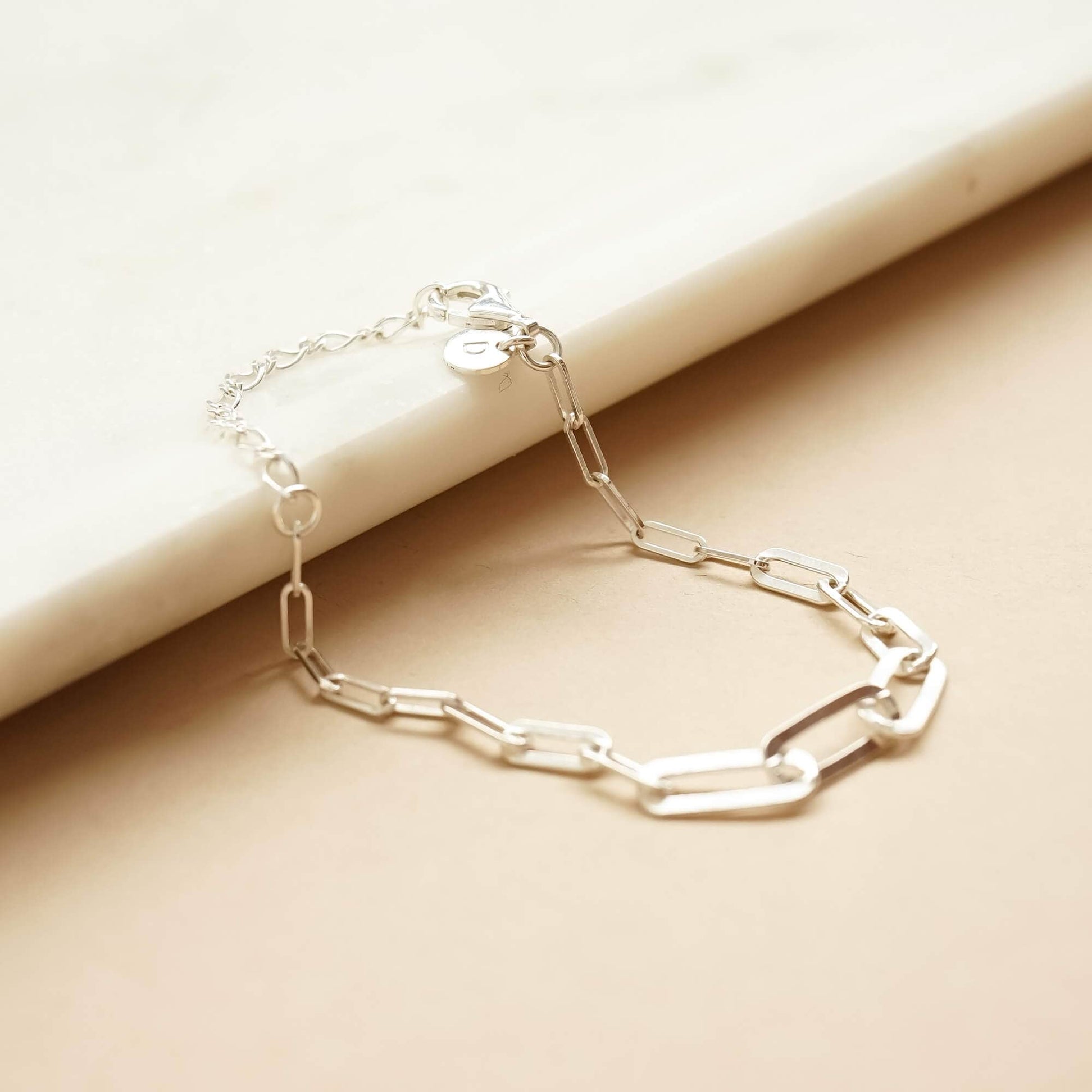 Estée Lalonde Box Chain Bracelet Sterling Silver