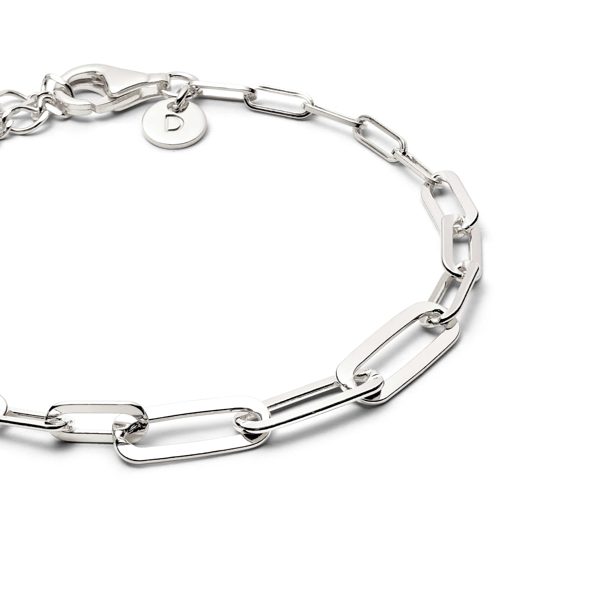 Estée Lalonde Box Chain Bracelet Sterling Silver