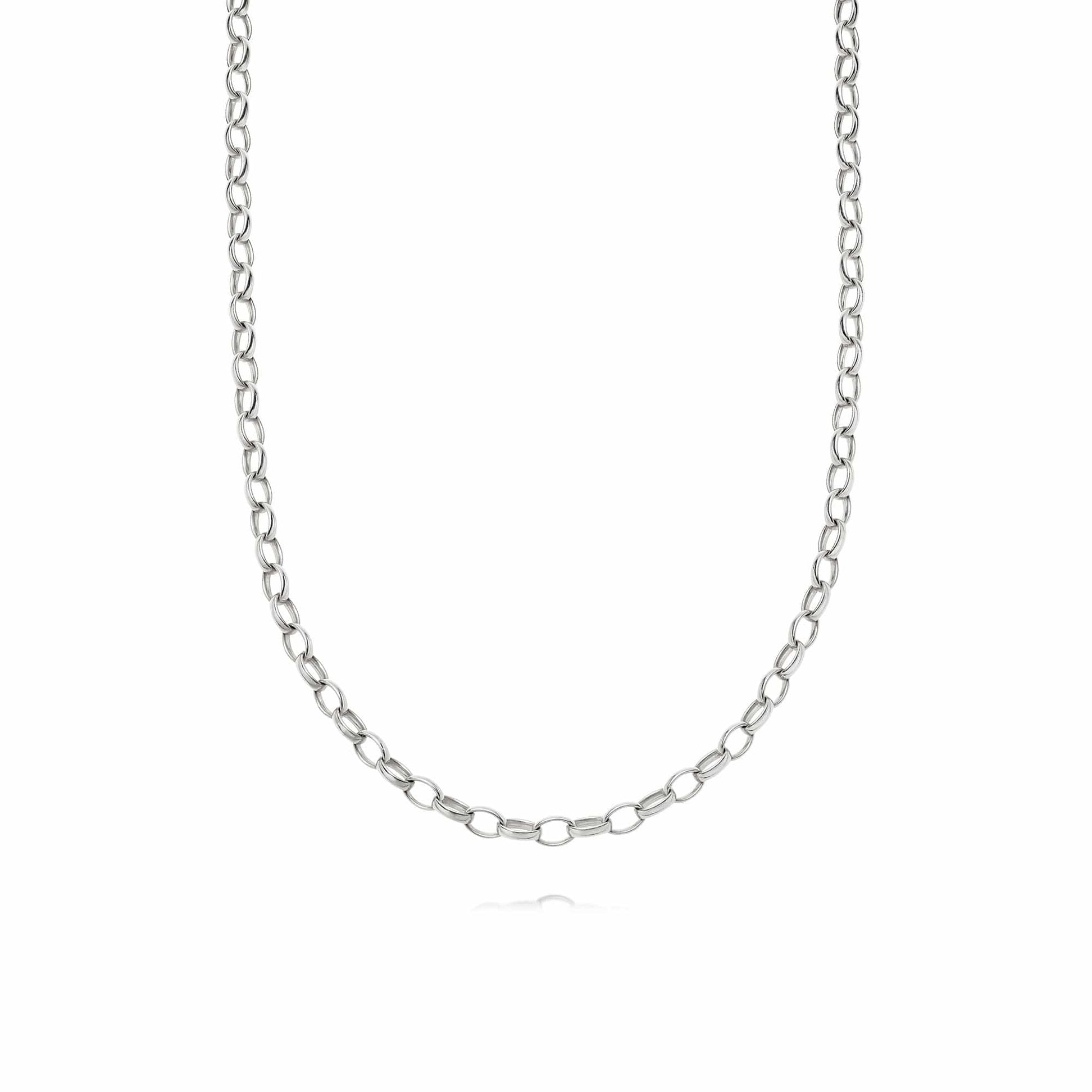 Estée Lalonde Chunky Chain Necklace Sterling Silver