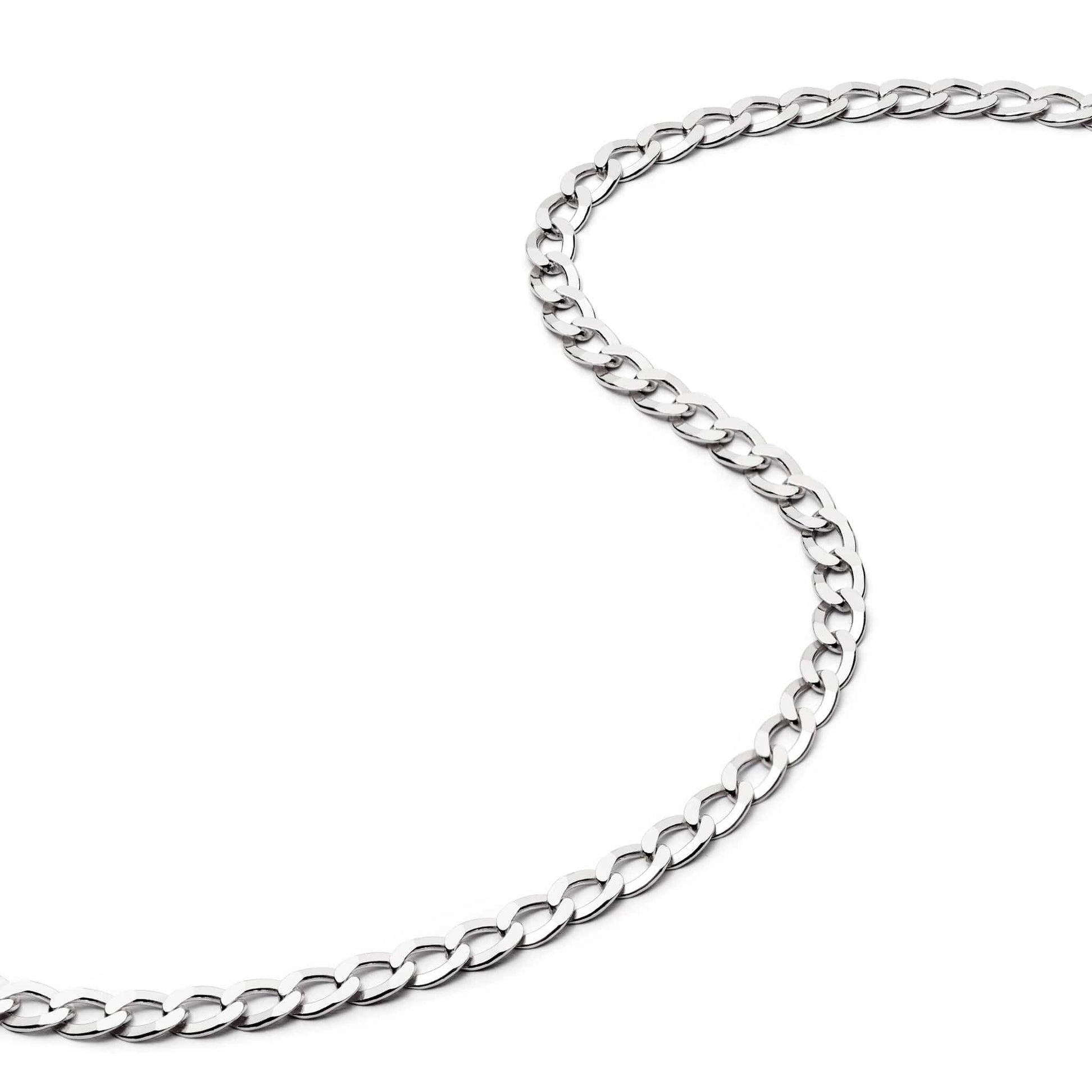 Estée Lalonde Curb Chain Necklace Sterling Silver