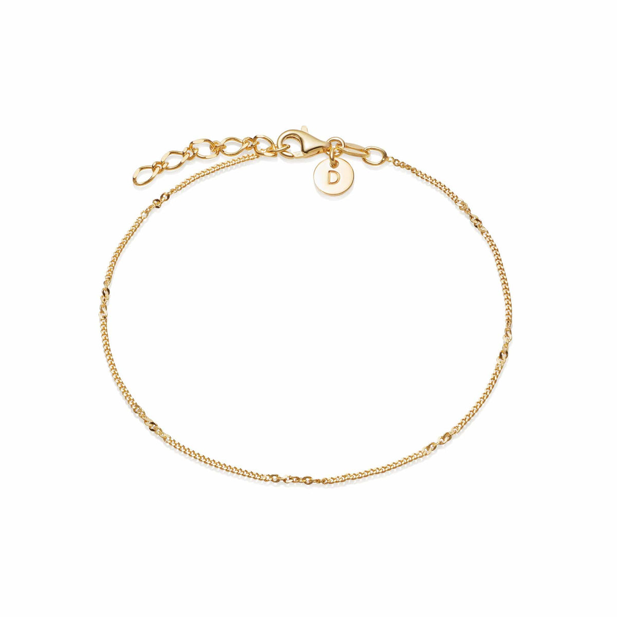 Estée Lalonde Forever Chain Bracelet 18ct Gold Plate – Daisy London