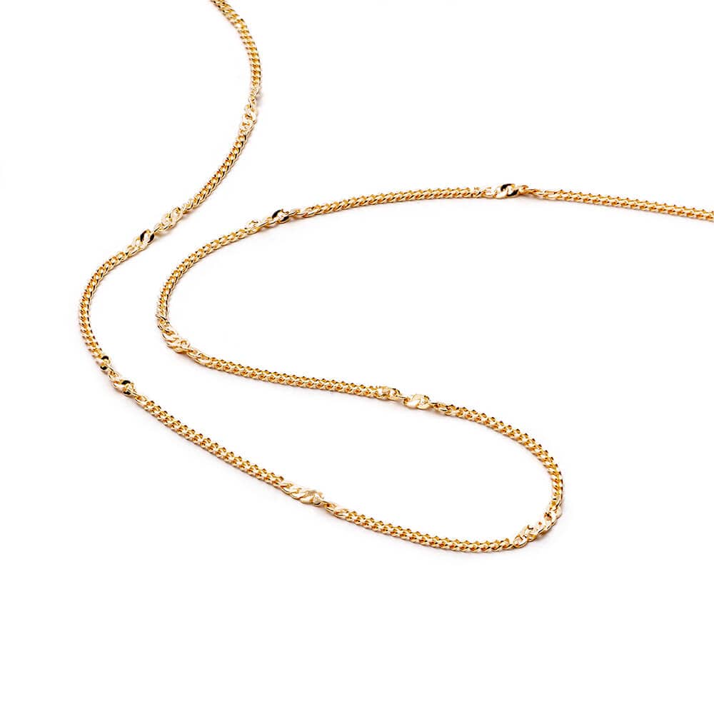 Estée Lalonde Forever Chain Necklace 18ct Gold Plate