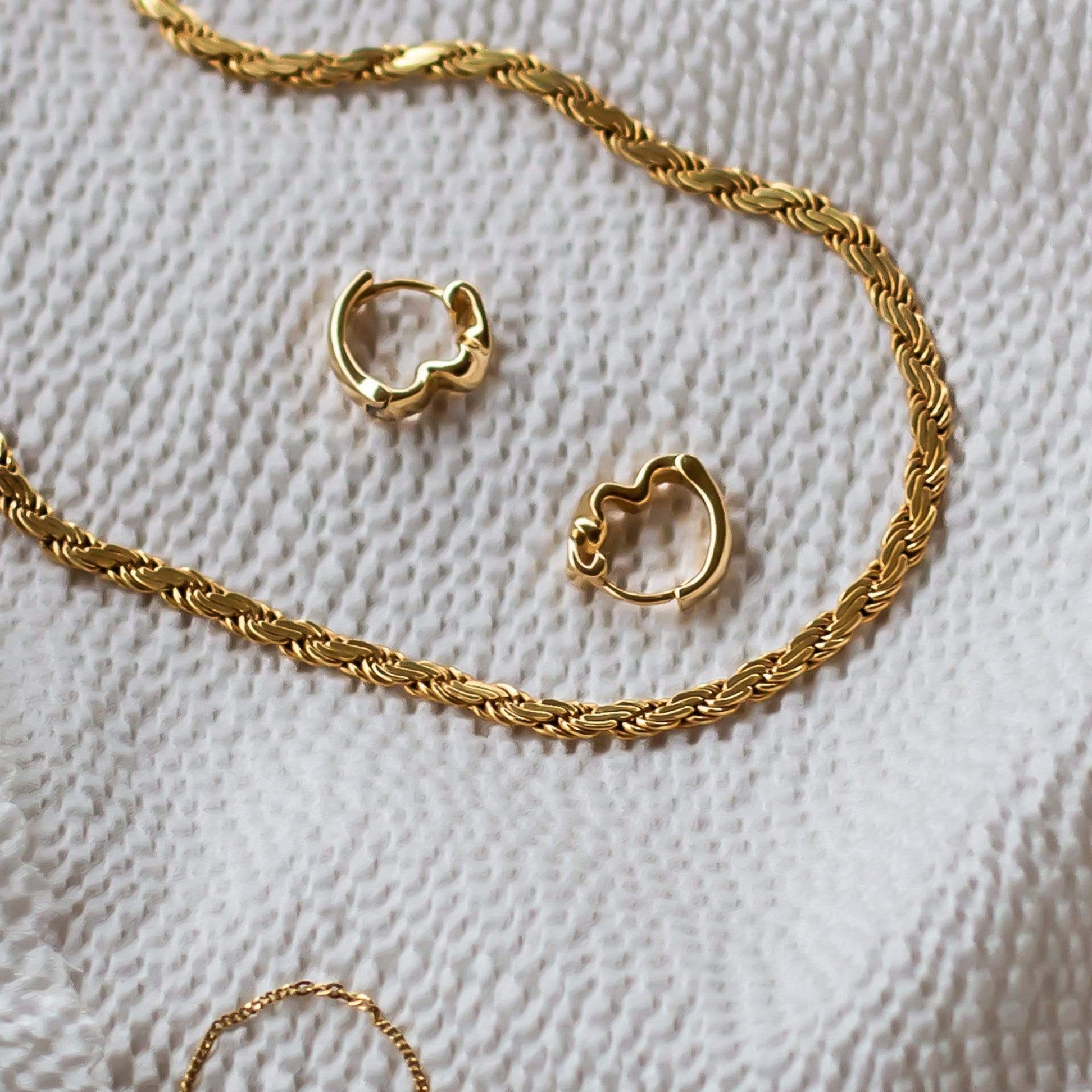 Estée Lalonde Intention Chain Necklace 18ct Gold Plate