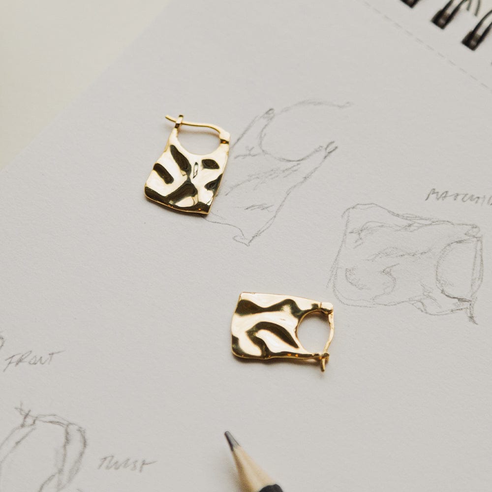 Estée Lalonde Leo Earrings 18ct Gold Plate