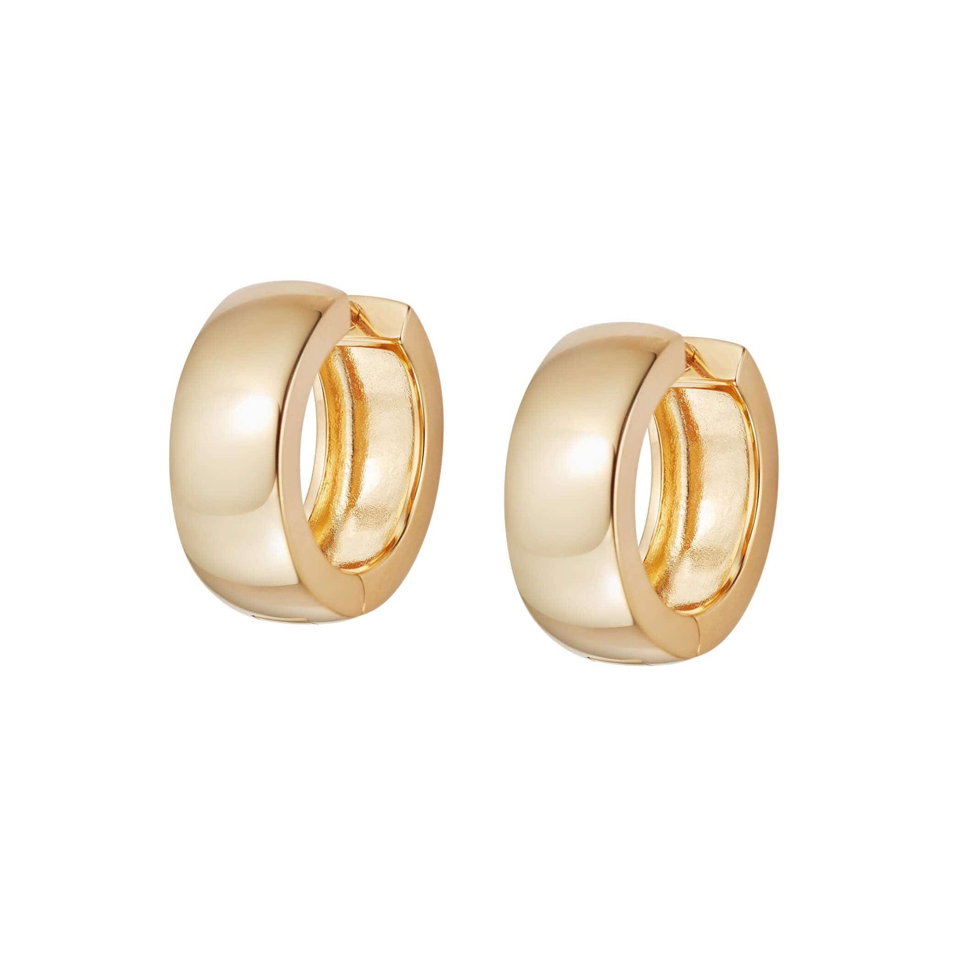 Estée Lalonde Maxi Bold Hoop Earrings 18ct Gold Plate