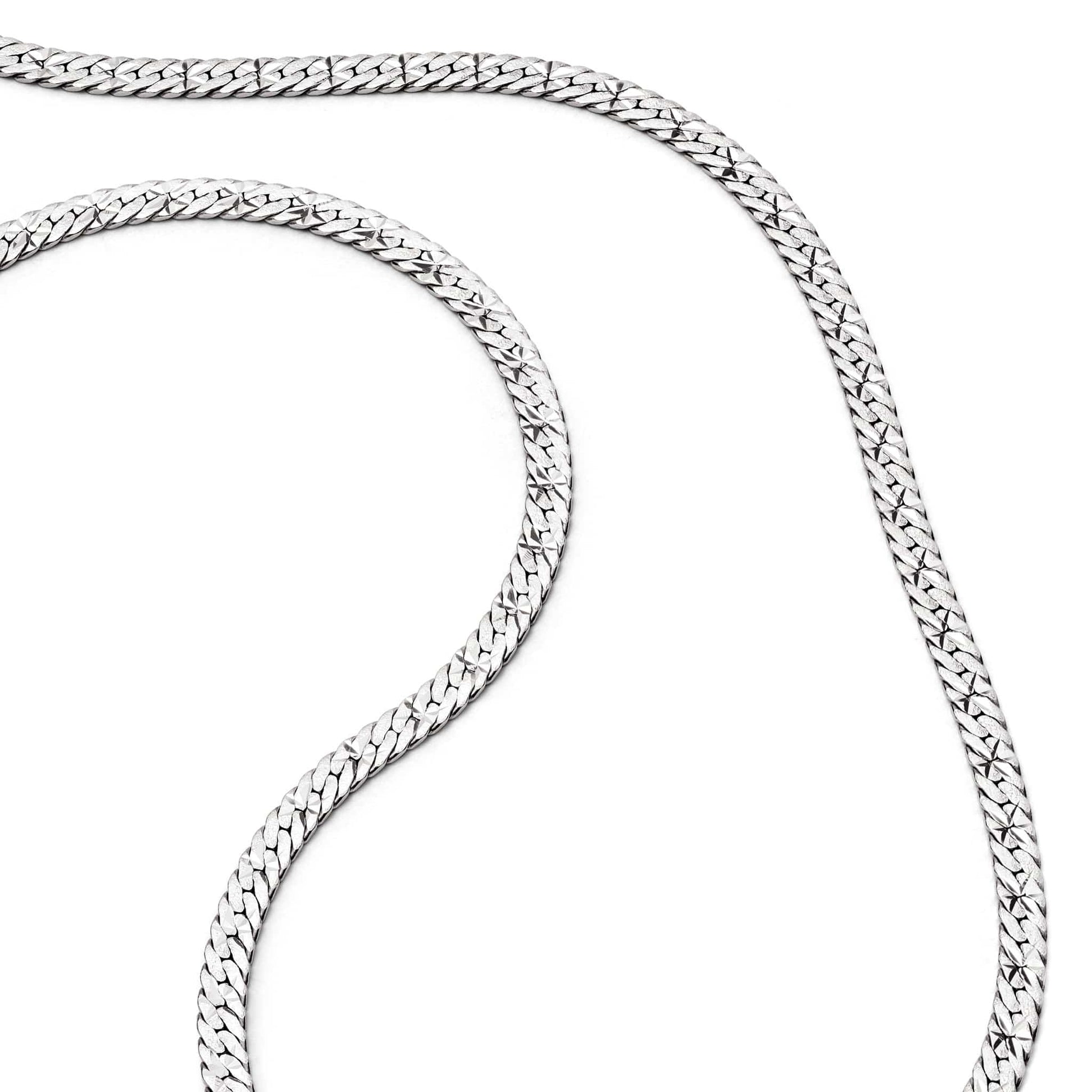 Estée Lalonde Short Snake Chain Necklace Sterling Silver