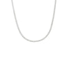 Estée Lalonde Short Snake Chain Necklace Sterling Silver