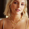 Estée Lalonde Sisterhood Necklace 18ct Gold Plate