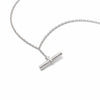 Estée Lalonde T Bar Necklace Sterling Silver