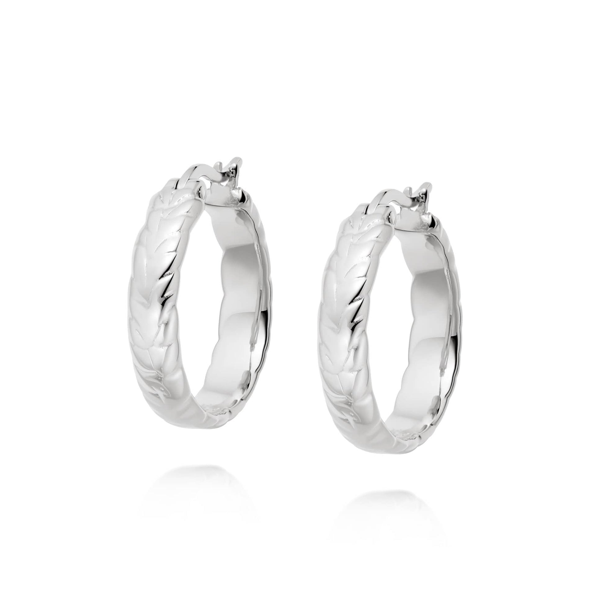 Estée Lalonde Thea Hoop Earrings Sterling Silver