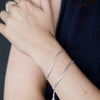 Estée Lalonde Tight Curb Chain Bracelet Sterling Silver