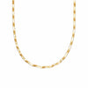 Estée Lalonde Wavy Snake Chain Necklace 18ct Gold Plate